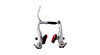 Linear pull brake